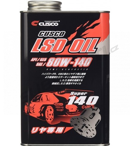 Cusco LSD gear oil AP1/GL5 SAE/80W-140 SUPER 140 1l - 010 001 R01